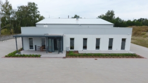 Hala usługowa z biurem