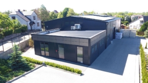 Hala magazynowa z biurem