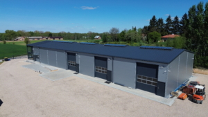 Hala magazynowa z biurem