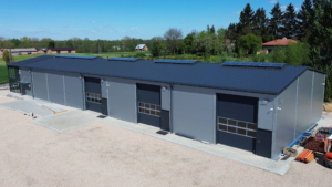 Hala magazynowa z biurem